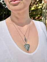 Load image into Gallery viewer, Teardrop Moss Agate Pendant
