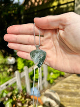 Load image into Gallery viewer, Teardrop Moss Agate Pendant
