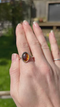 Load and play video in Gallery viewer, Amber Ring (Size R)

