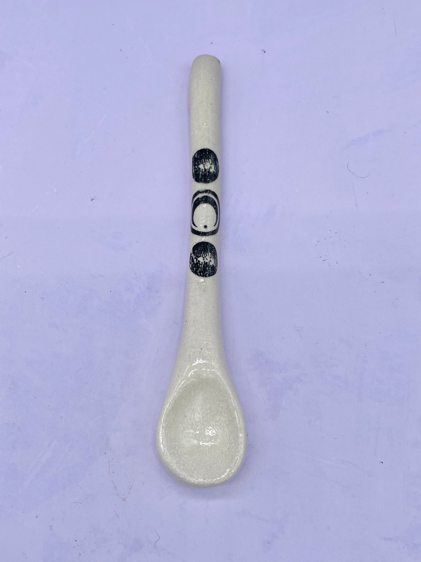 Handmade moon ritual spoon
